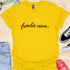 Frenchie Mama - V2 - Elegant Writing T-Shirt